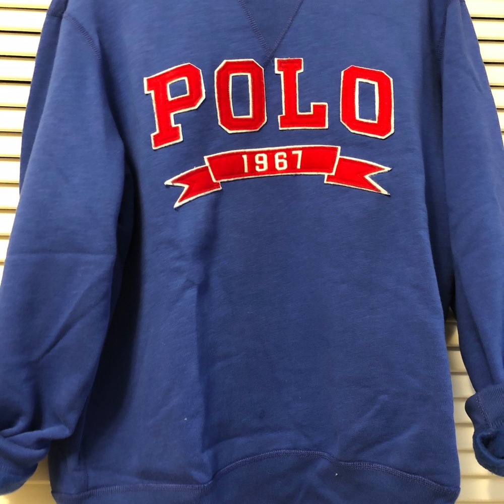 Men’s Polo Sweatshirt - Picture 2 of 4
